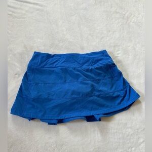 Cobalt Blue Lululemon athletic skort. Size 2.